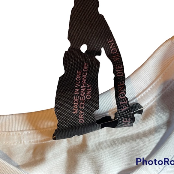 Vlone Snake Print Hommes T-Shirt - Picture 3 of 3